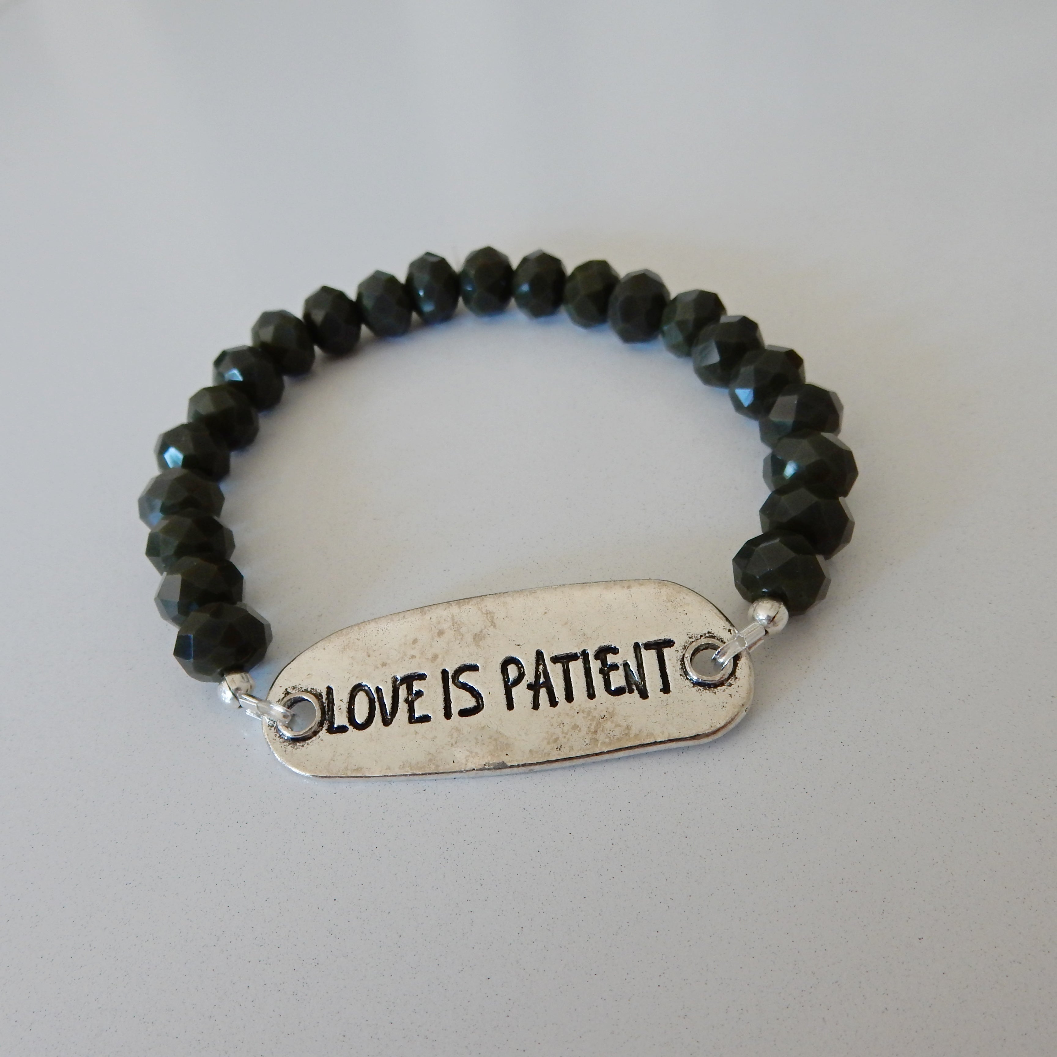 Armband | Donker mosgroen