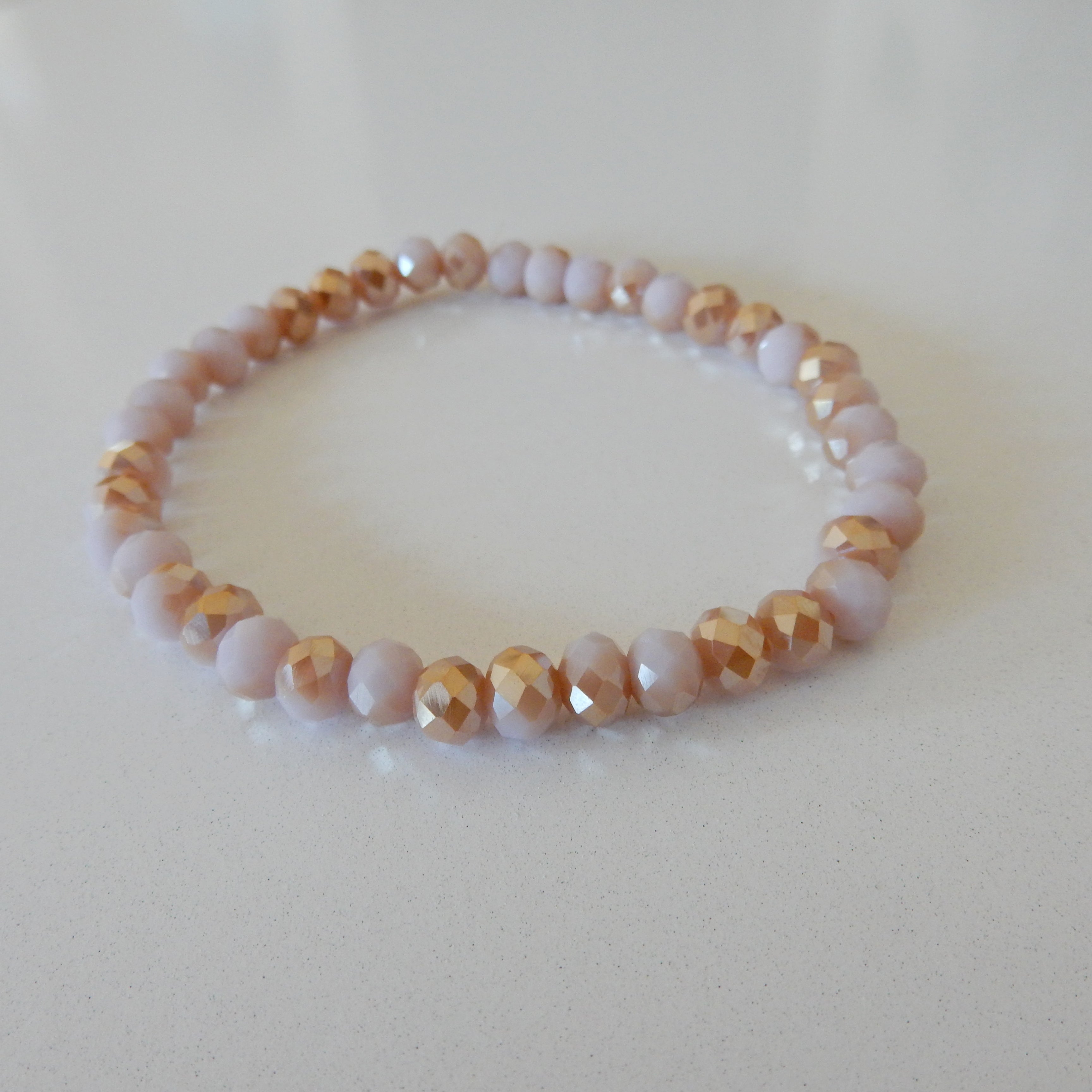 Armband | Vintage paars shine