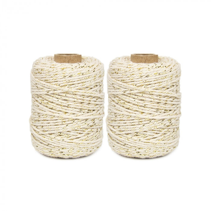 Bakers Twine | Crème-goud | 5 m