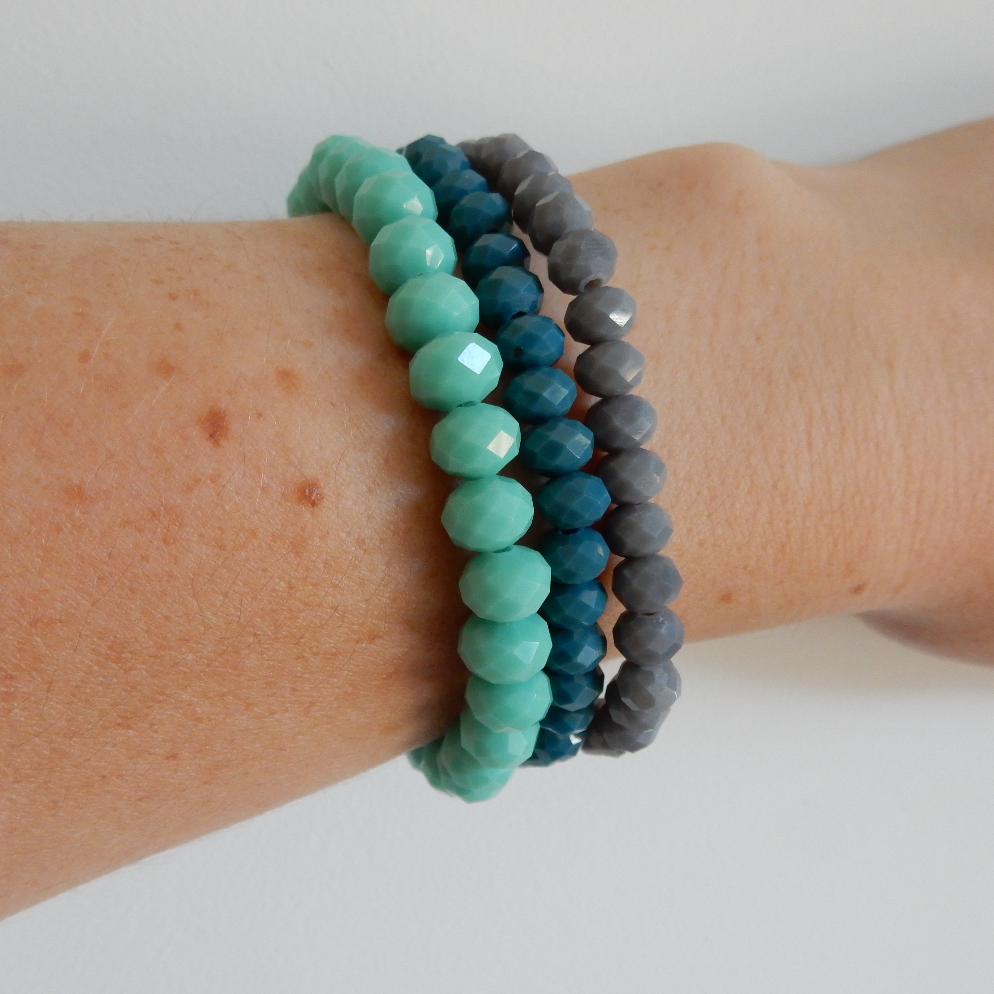 Armband | Licht zeegroen