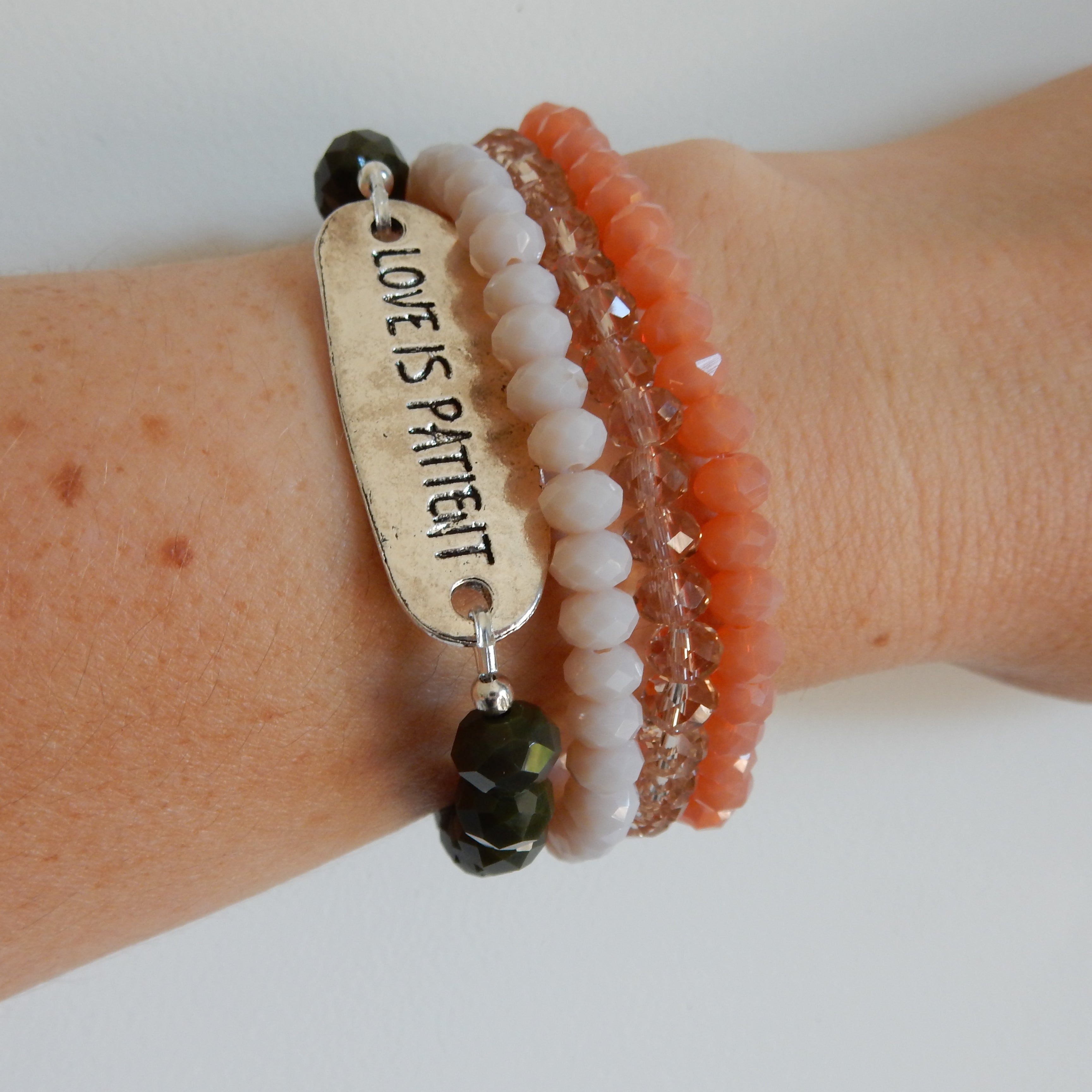 Armband | Licht paars/roze