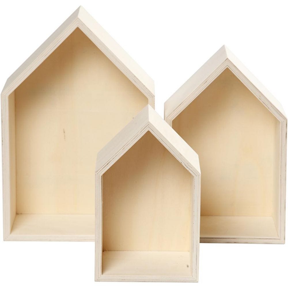 Houten huisje | Medium
