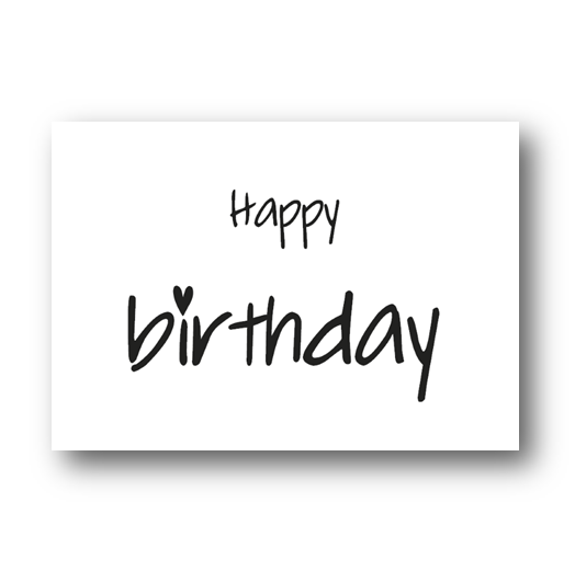 Kaart | Happy birthday