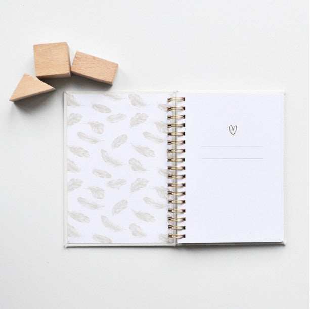 Invulboekje | Uitsprakenboekje Ivoor | Linnen