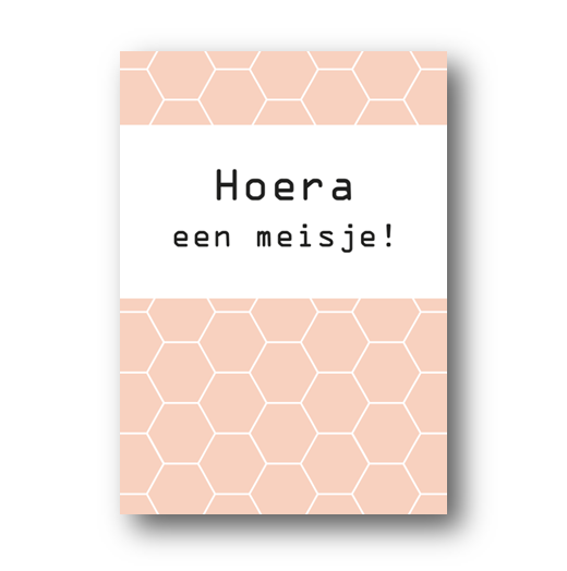 Kaart | Hoera een meisje