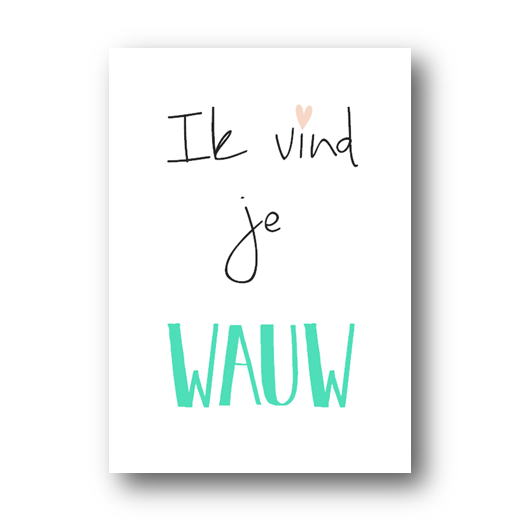 Kaart | Ik vind je wauw