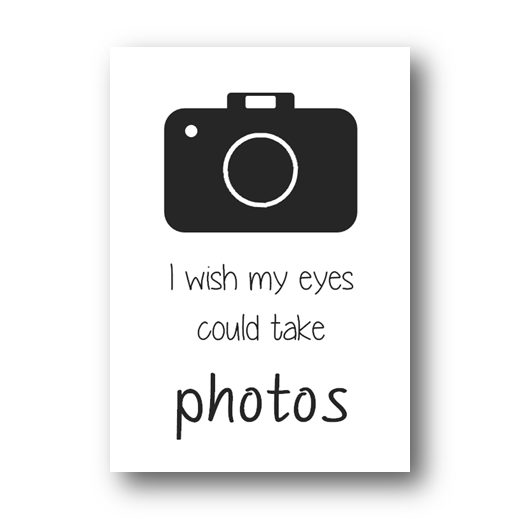 Kaart | I wish my eyes could take photos