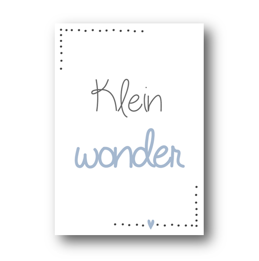 Kaart | Klein wonder jongen